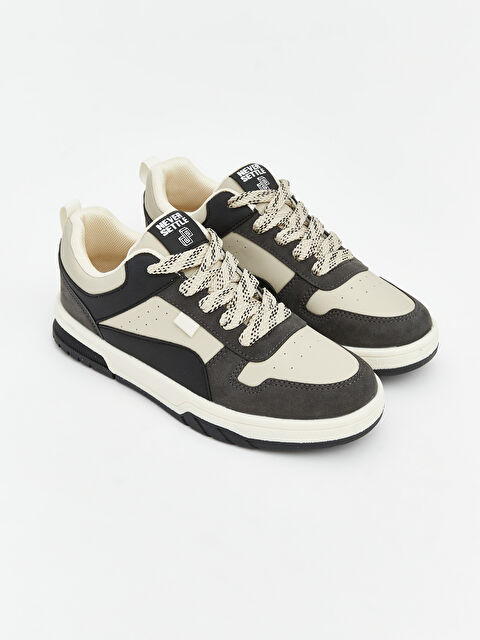 LCW STEPS Deri Görünümlü Erkek Çocuk Spor Ayakkabı - S6IA32Z4-RQL