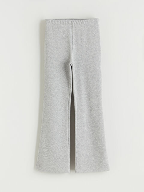 LCW ECO Beli Lastikli İspanyol Paça Kız Çocuk Tayt - S6IA42Z4-CT3