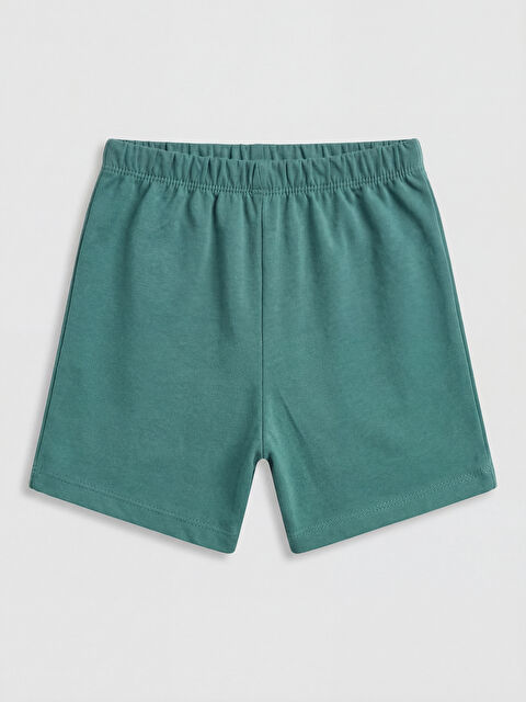 LCW baby Beli Lastikli Erkek Bebek Şort