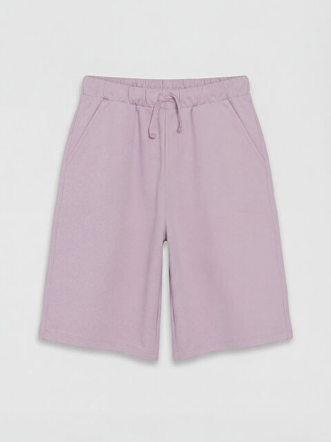 LCW Kids Beli Lastikli Kız Çocuk Şort