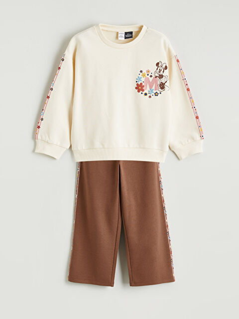 LCW Kids SVETLO BEŽ Komplet Devojka - S6IB13Z1-FRC