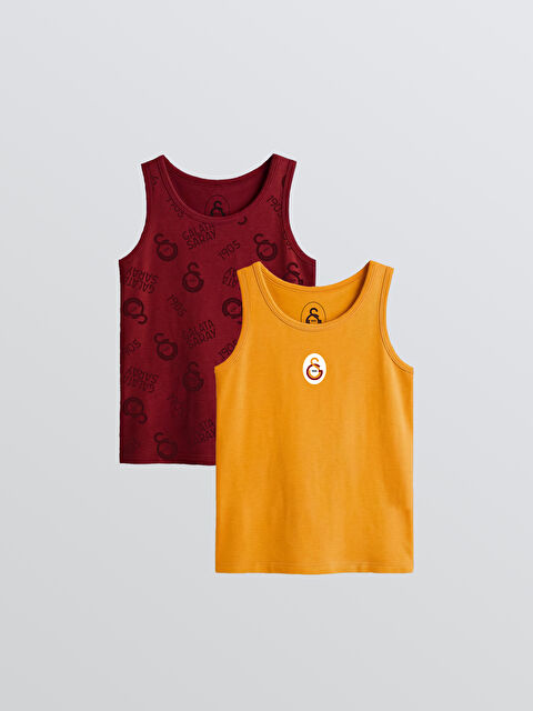 LCW Kids Erkek Çocuk Galatasaray Baskılı 2'li Atlet - S6IB24Z1-LTQ