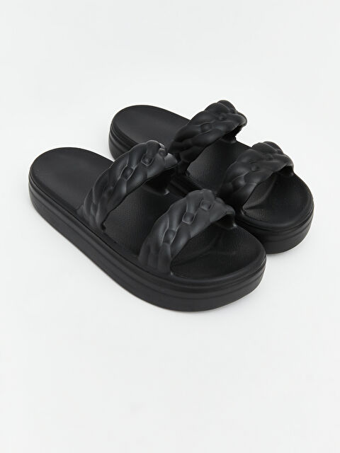 LCW STEPS Çift Bantlı Kadın Terlik - S6IB37Z8-HUC