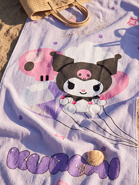 LC WAIKIKI Kuromi Kız Çocuk Plaj Havlusu