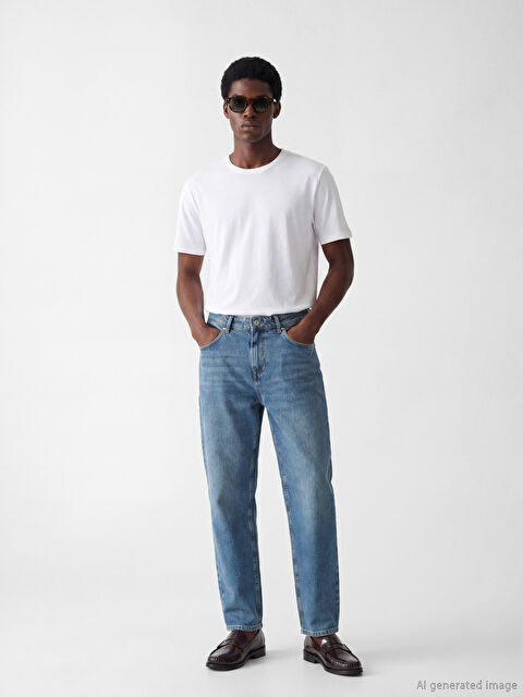 XSIDE Baggy Fit Erkek Jean Pantolon