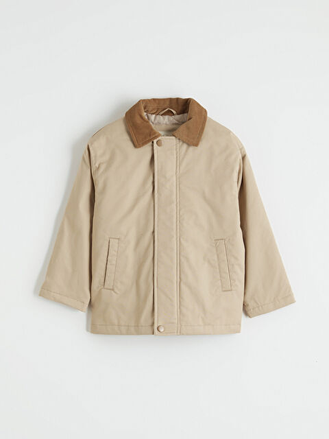 LCW Kids Kadife Yakalı Erkek Çocuk Mont - S6IC13Z1-EEV