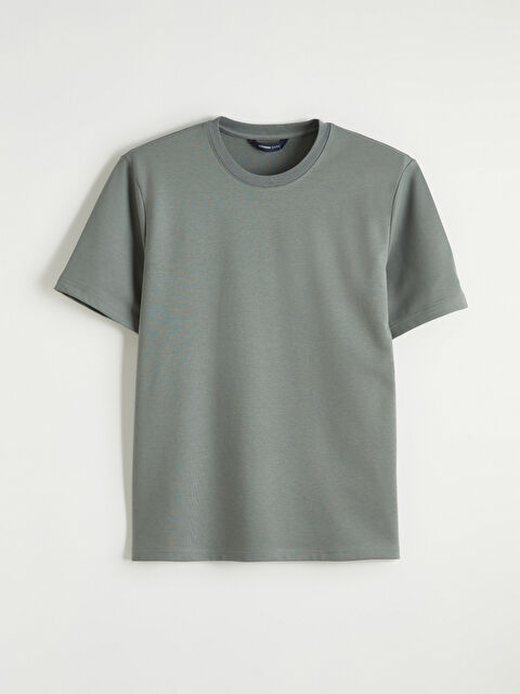 LCWAIKIKI Classic Bisiklet Yaka Erkek Tişört - S6ID79Z8-YRX