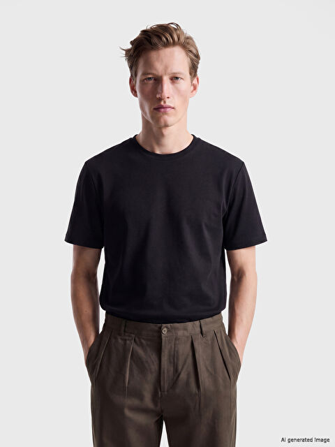 LCWAIKIKI Classic Loose Fit Basic Dry Touch Tişört