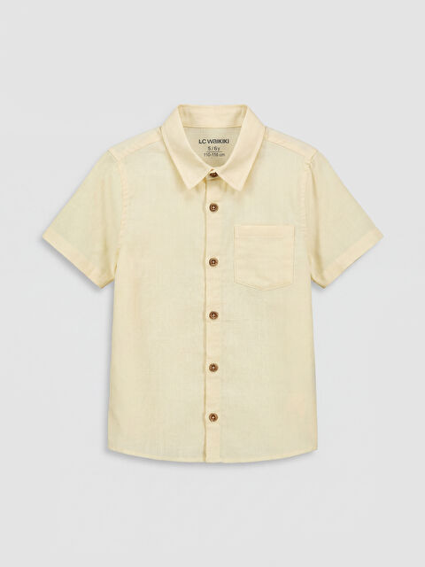 LCW Kids Boy ECRU Shirt - S6IE36Z1-FDU