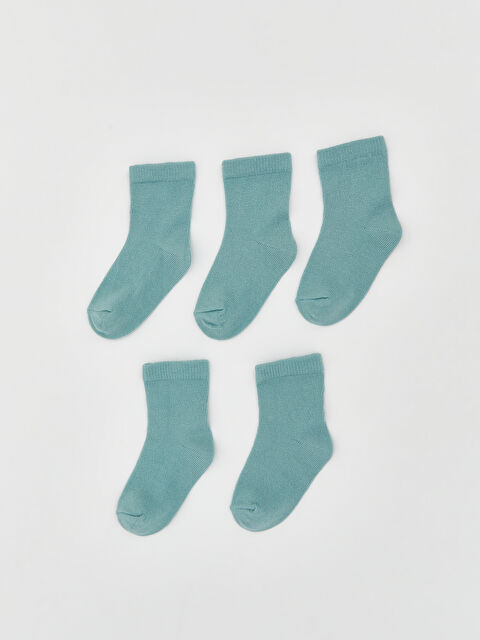 LCW ECO جوارب كاحل أولاد بيبي بسيطة خمسة ديال الباكات - S6IE42Z1-VJA