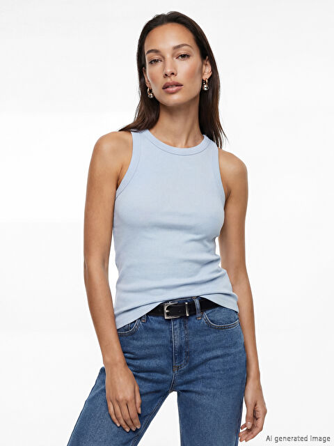 LCW EVERYDAY Žena PLAVA Majica bez rukava