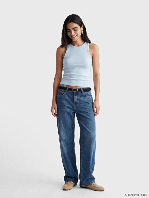 LCW EVERYDAY Bisiklet Yaka Kadın Atlet	