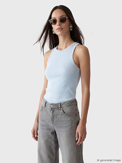 LCW EVERYDAY Bisiklet Yaka Kadın Atlet	