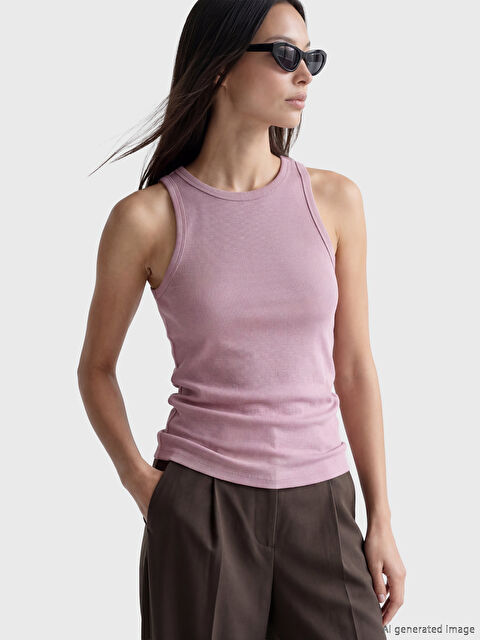 LCW EVERYDAY Bisiklet Yaka Kadın Atlet	