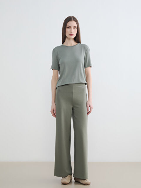 LCW Modest Soft Touch Modal Dokulu Kadın Eşofman Altı - S6IF22Z8-EY8