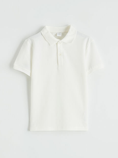 LCW Kids Polo Yaka Erkek Çocuk Pike Tişört - S6IF32Z1-R9J