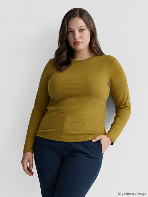 LCW EVERYDAY Bisiklet Yaka Kadın Body