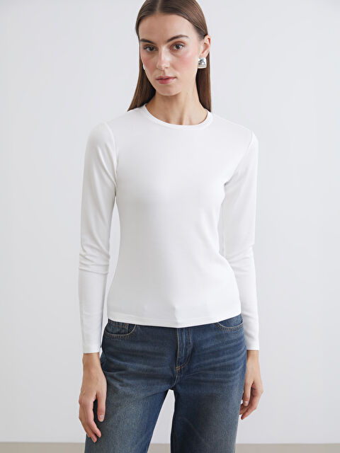 LCW EVERYDAY Crew Neck Women's Body - S6IF49Z8-Q6K