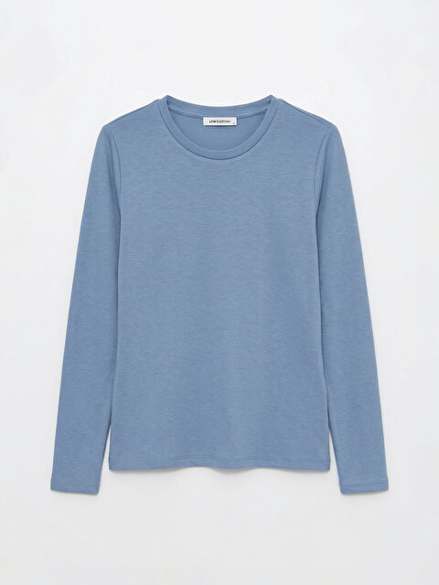 LCWAIKIKI Basic Bisiklet Yaka Soft Touch Kadın Body - S6IF49Z8-R0T