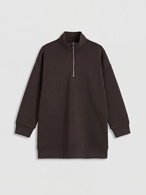 LCW EVERYDAY Dik Yaka Kadın Sweatshirt - S6IF99Z8-HDD