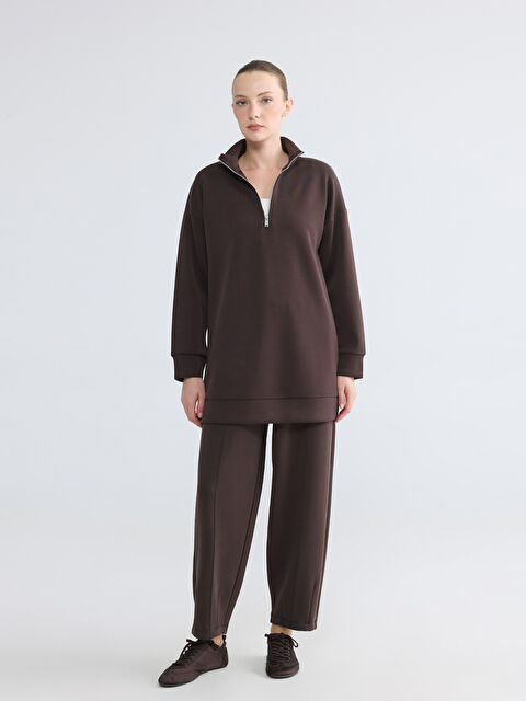 LCWAIKIKI Classic Beli Lastikli Modal Karışımlı Kadın Eşofman Altı