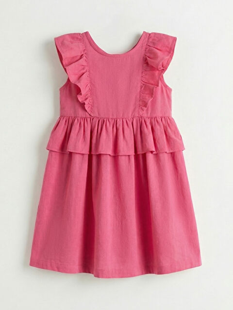 LCW Kids Girl FUCHSIA Dress - S6IG83Z1-GS5