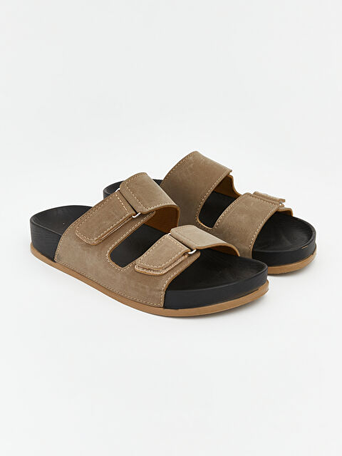 LCW STEPS Çift Bantlı Erkek Terlik