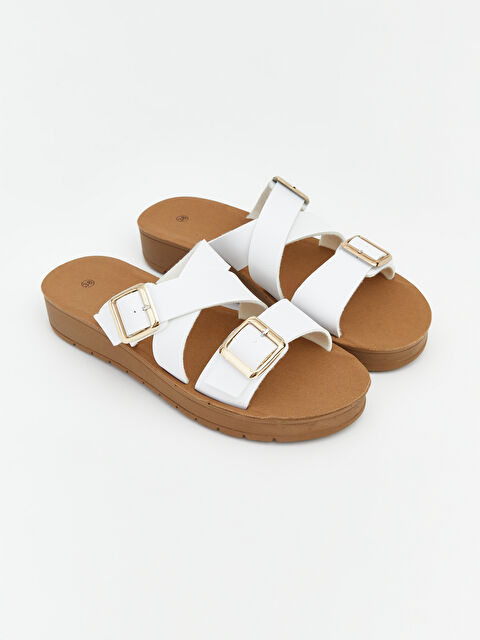 LCW STEPS Çift Bantlı Kadın Terlik - S6IH29Z8-J5E