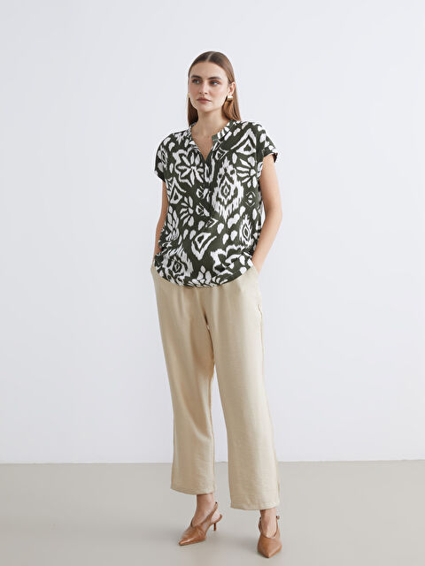 LCW ECO Beli Lastikli Kadın Pantolon - S6IH51Z8-TC6