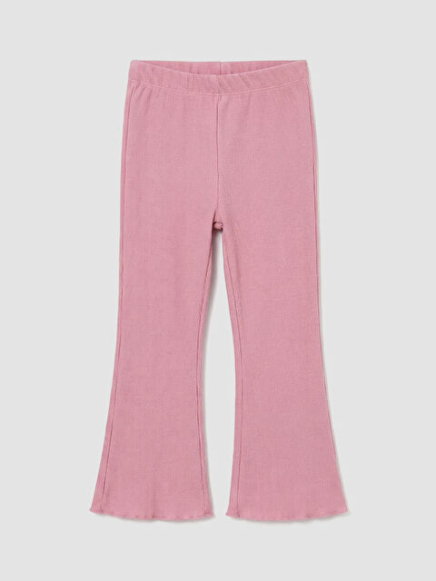 LCW ECO İspanyol Paça Kız Çocuk Tayt - S6IH88Z1-GDR