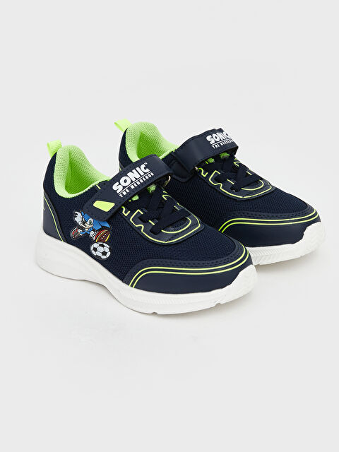 LCW STEPS Sonic Baskılı Erkek Bebek Spor Ayakkabı - S6II47Z1-CRP