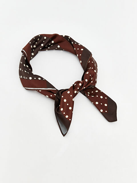 LCW ACCESSORIES Gemustertes Damen-Satin-Bandana - S6II58Z8-HML