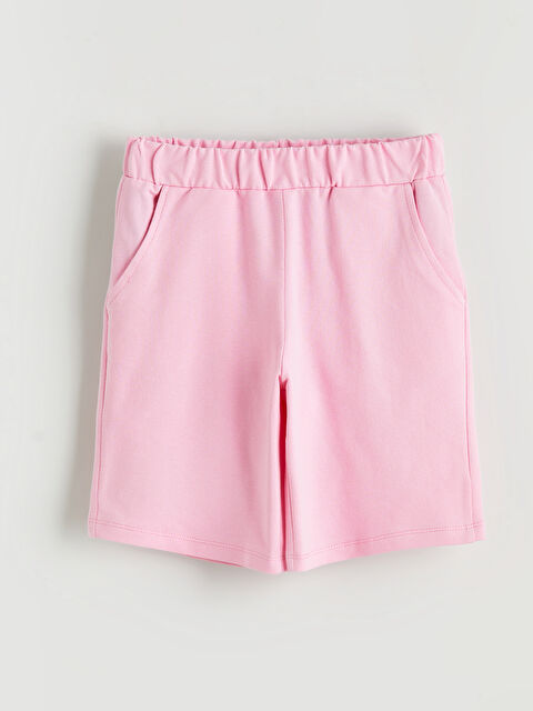 LCW ECO Beli Lastikli Kız Çocuk Şort - S6IJ21Z4-GA5