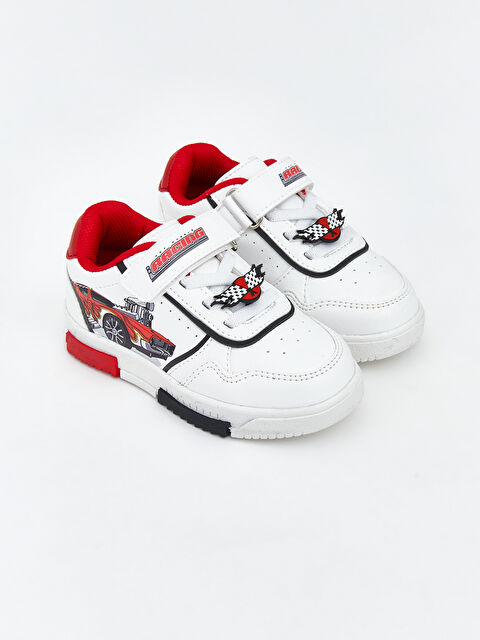 LCW STEPS Hot Wheels Baskılı Erkek Bebek Spor Ayakkabı - S6IJ59Z1-LU7