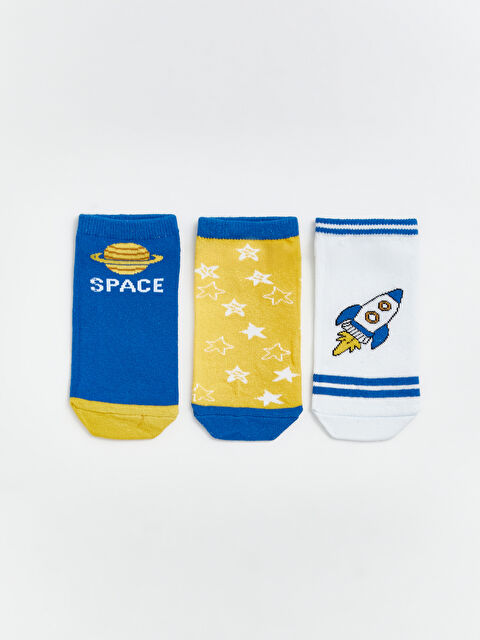 LCW Kids Boy NAVY Trainer Socks - S6IJ61Z4-CRP
