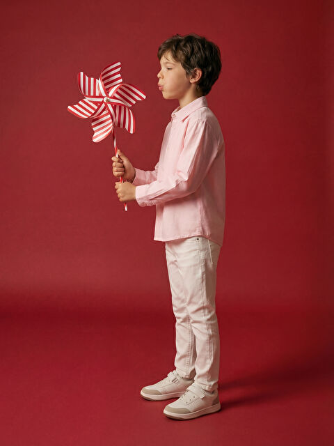 LCW STEPS Bağcık ve Cırt Cırtlı Erkek Bebek Spor Ayakkabı - S6IJ70Z1-Q6K