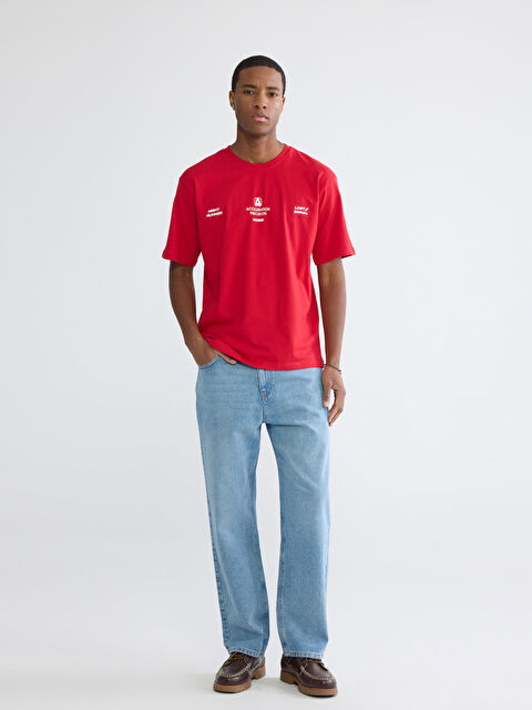 LCW Jeans Ерлер ИНДИГО Джинсы шалбар - S6IK04Z8-311