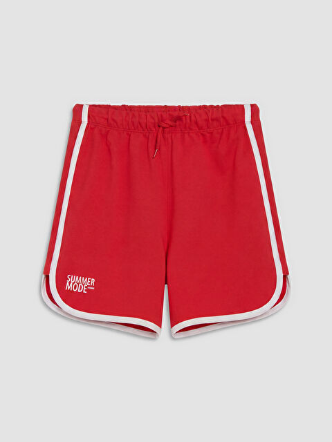 LCW Kids Beli Lastikli Kız Çocuk Şort