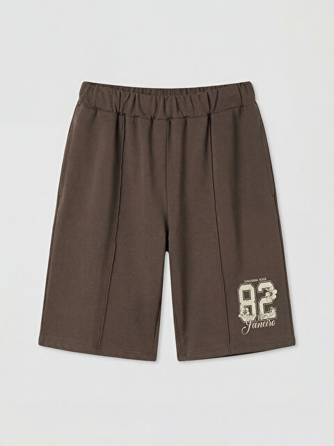 LCW Kids Kız Çocuk Baskılı Şort