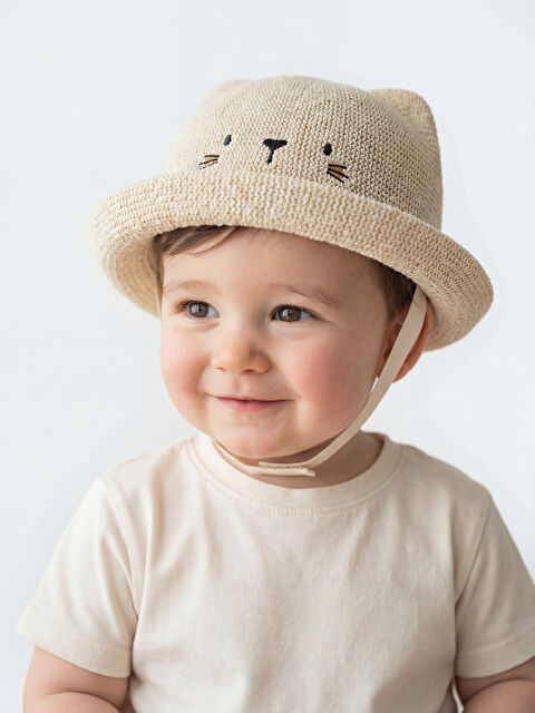 LCW baby Hayvan Figürlü Erkek Bebek Fötr Şapka