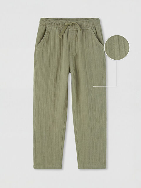 LCW Kids Erkek Çocuk Dokulu Pantolon