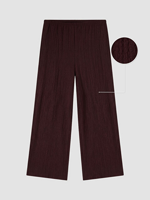 XSIDE Beli Lastikli Dokulu Kadın Pantolon