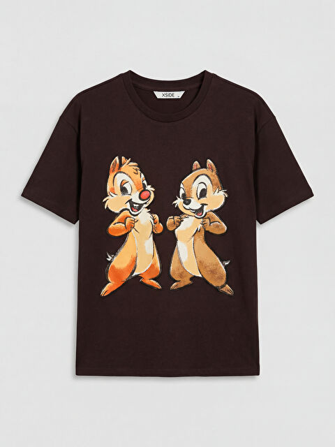 XSIDE Woman BROWN T-Shirt - S6IL63Z8-8XJ