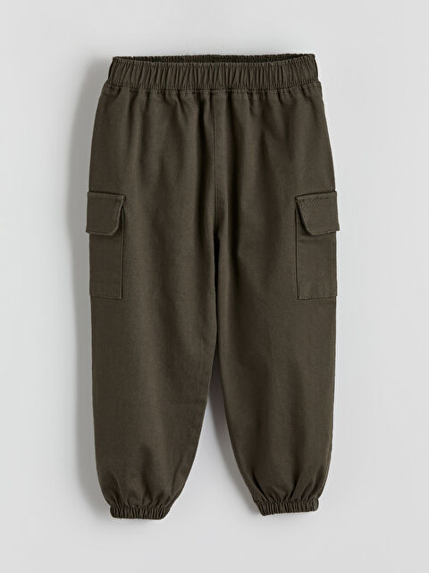 LCW baby Bebi dečije pantalone jogger od gabardina sa cargo džepovima - S6IM29Z1-ZYL