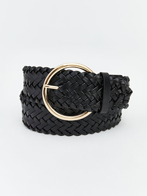 LCW ACCESSORIES Örgü Tasarımlı Tokalı Kadın Kemer