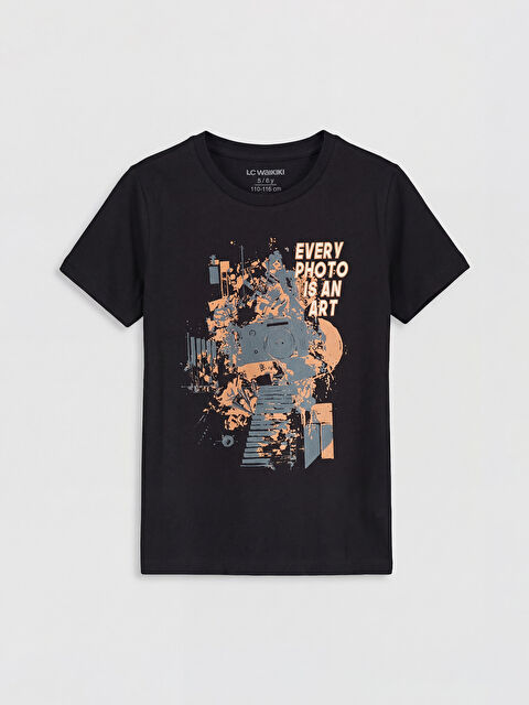 LCW ECO Baskılı Erkek Çocuk Tişört