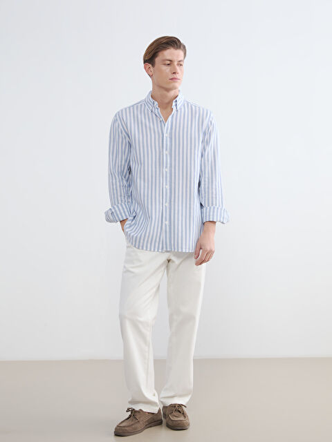 SOUTHBLUE Standart Kalıp Armürlü Erkek Pantolon - S6IO42Z8-R9J