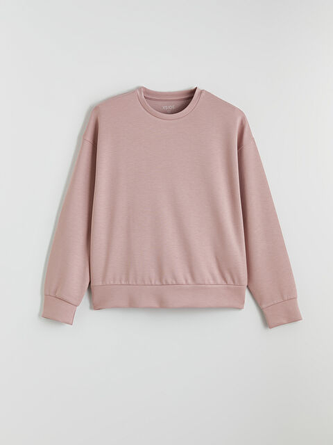 XSIDE Bisiklet Yaka Kadın Sweatshirt - S6IO70Z8-YDE