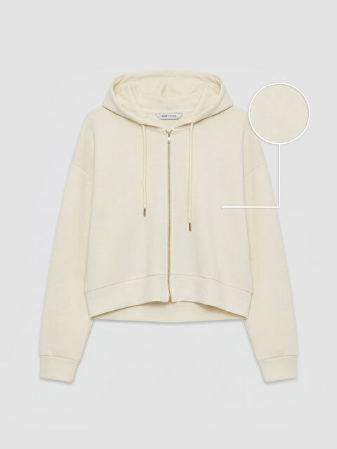 LCW Vision Modal Karışımlı Kadın Fermuarlı Sweatshirt