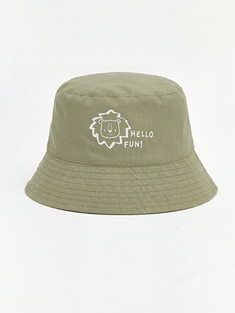 LCW ACCESSORIES Nakışlı Erkek Bebek Bucket Şapka